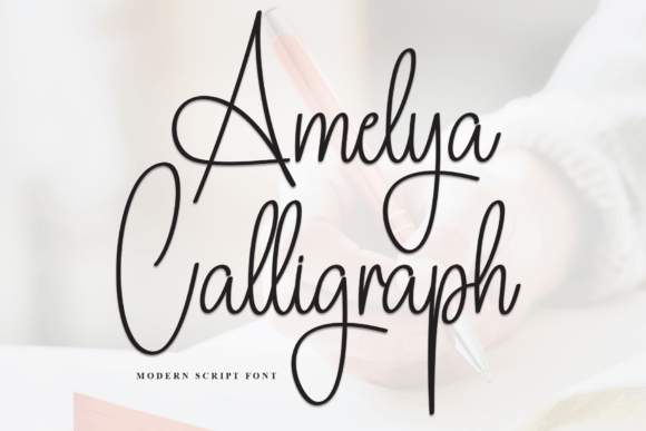 Amelya Calligraph: A Timeless Script Font for Digital Design