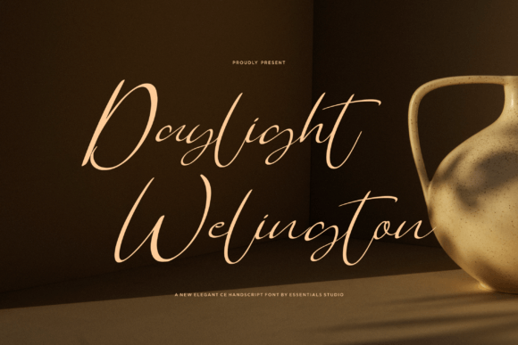 Daylight Welington: A Script Font for Campaigns That Shine