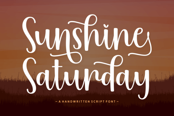 Discovering Sunshine Saturday: A Script Font with Heart