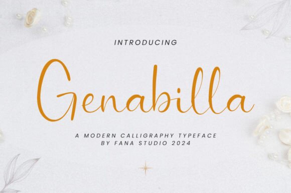 Genabilla: A Script Font That Elevates Branding