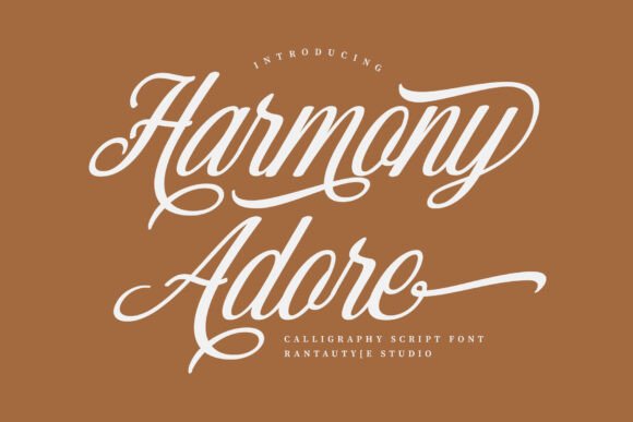 Harmony Adore: The Font That Elevates Your Brand