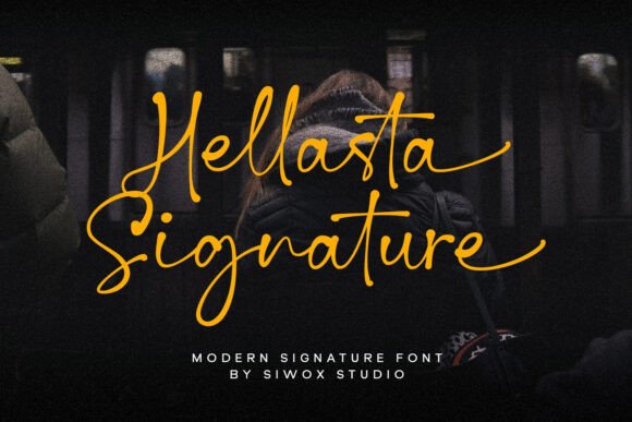 Hellasta Signature: A Versatile Handwritten Font for Branding