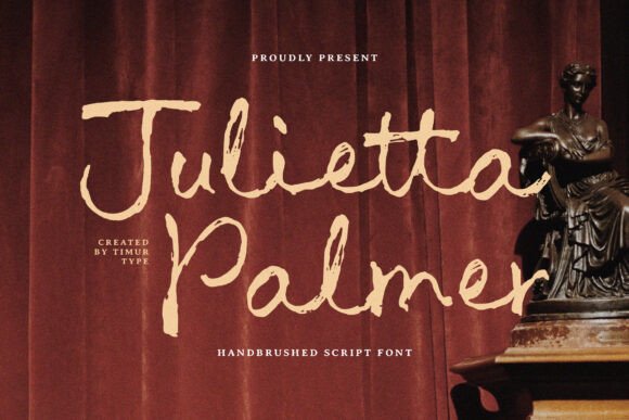 Julietta Palmer: A Script Font for Digital Branding and Web Design