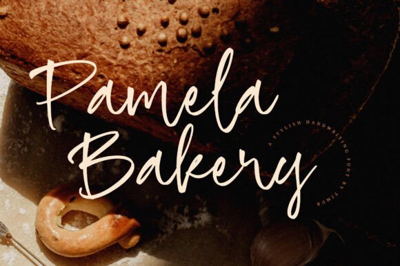Pamela Bakery: A Script Font for Memorable Branding