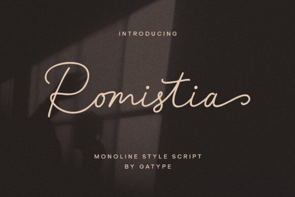 Romistia: A Font That Elevates Your Brand’s Visual Story