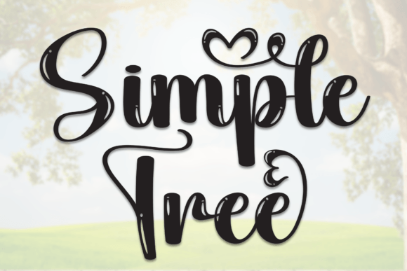 Simple Tree: A Handwritten Font That Elevates Web Design