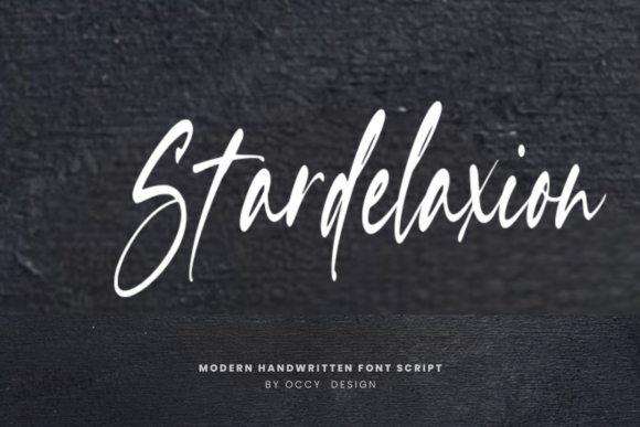 Stardelaxion: A Font That Elevates Your Brand