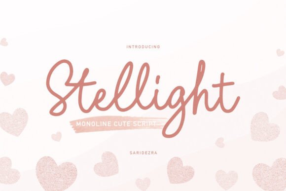 Stellight: A Font That Shines in Every Craft Project