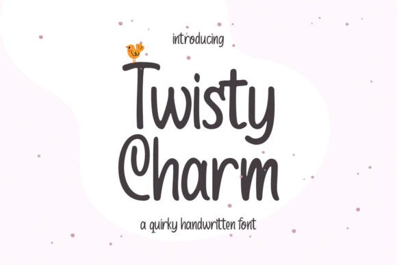 Twisty Charm: A Script Font for Web Design and Brand Identity